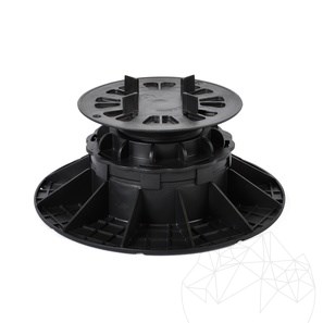 Piédestal de pavage réglable PPB04, h = 27-40 mm