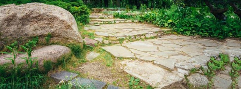 Idées de revêtement extérieur avec dalle polygonale