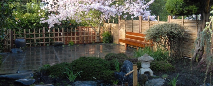 Les éléments du jardin japonais