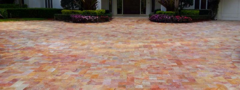 Découvrez le nouveau Peach Travertine, incroyable pour le pavage extérieur