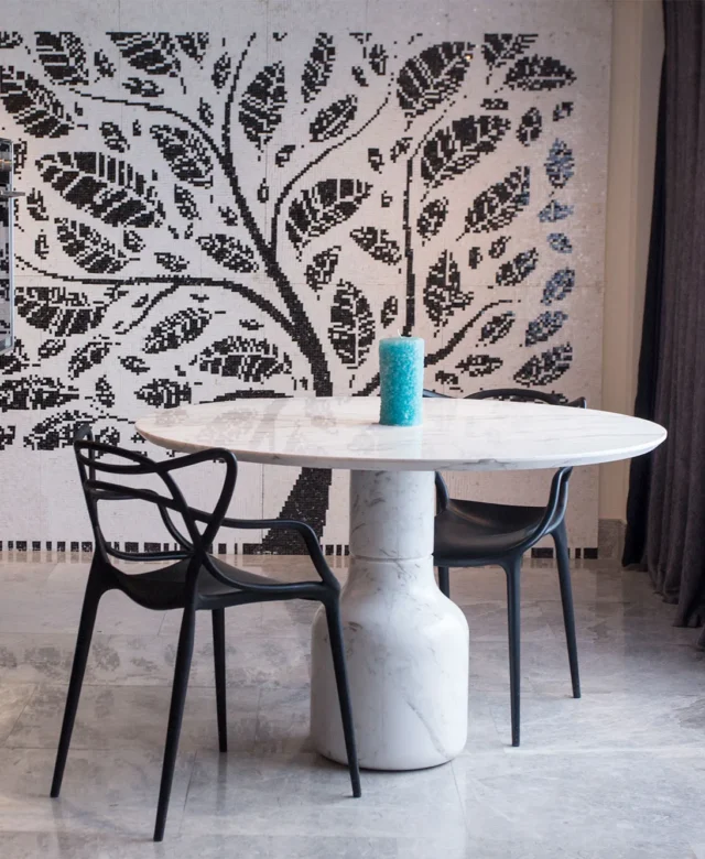 Table de salle à manger Volakas Marble Moon