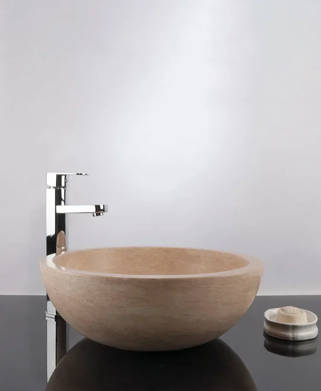 Lavabo, Travertin classique RS-5, 42 x 15 cm