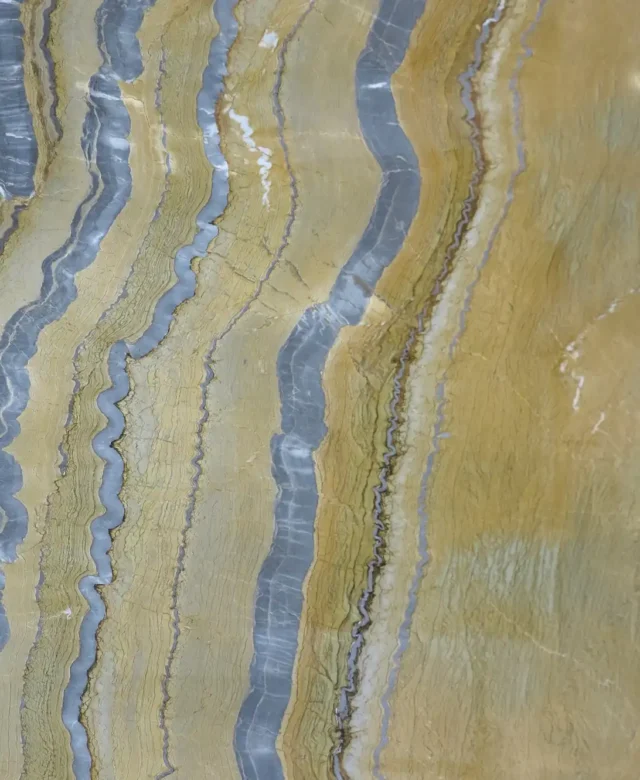 Golden Sky, plaque de marbre poli, 2 cm