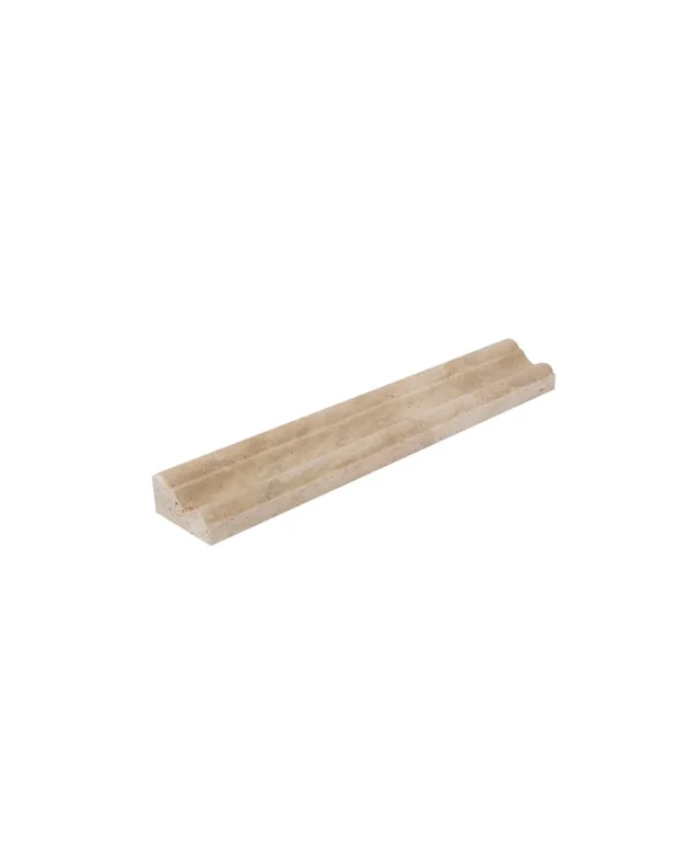 Travertin Classique M17 Moulure, 2.5 x 5 x 30.5 cm