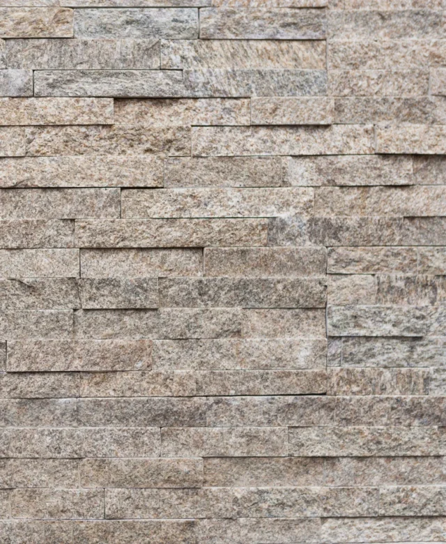 Panneau de revêtement mural en quartzite Lemone 15 x 60 x 1-2 cm