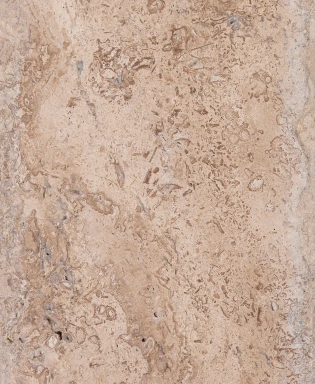 Latte PREMIUM Travertin brossé et ciselé, 61 x 40.6 x 3 cm